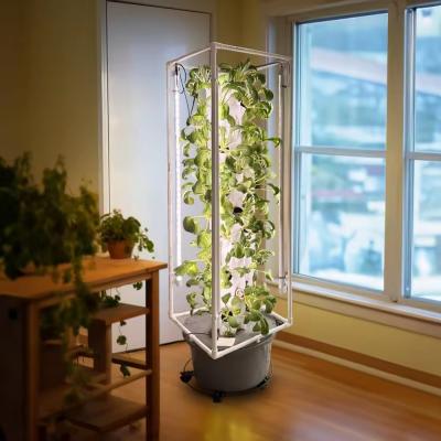 Vertical Hydroponic Growing Tower Plant System